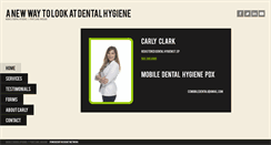 Desktop Screenshot of mobiledentalhygienepdx.com